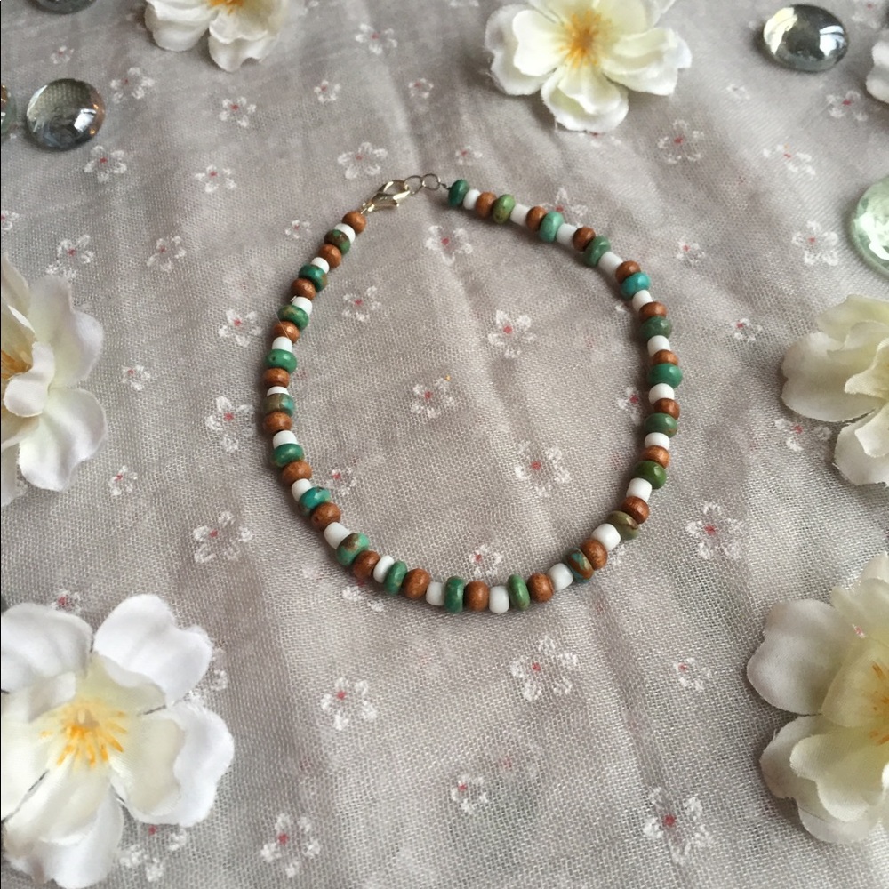 Handmade Beaded Anklet